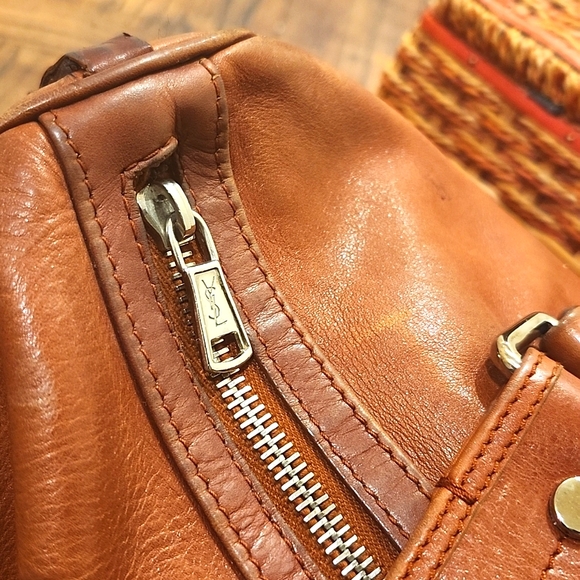 Yves Saint Laurent Leather Satchel - Picture 3 of 16